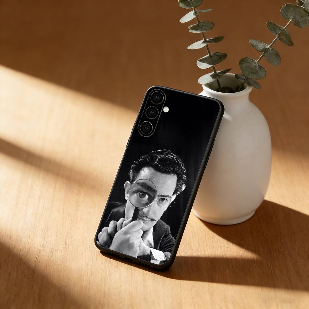 Artist S-Salvador Dalí Phone Case For Samsung Galaxy A91,80,73,72 ,71,53,52,32 ,31,22,21s,20,Soft Black Case