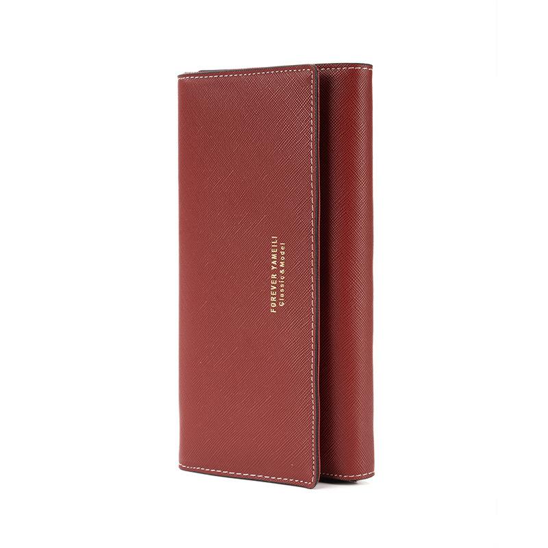 Medium and Long Wallets with Large Banknotes and Clutch Bag