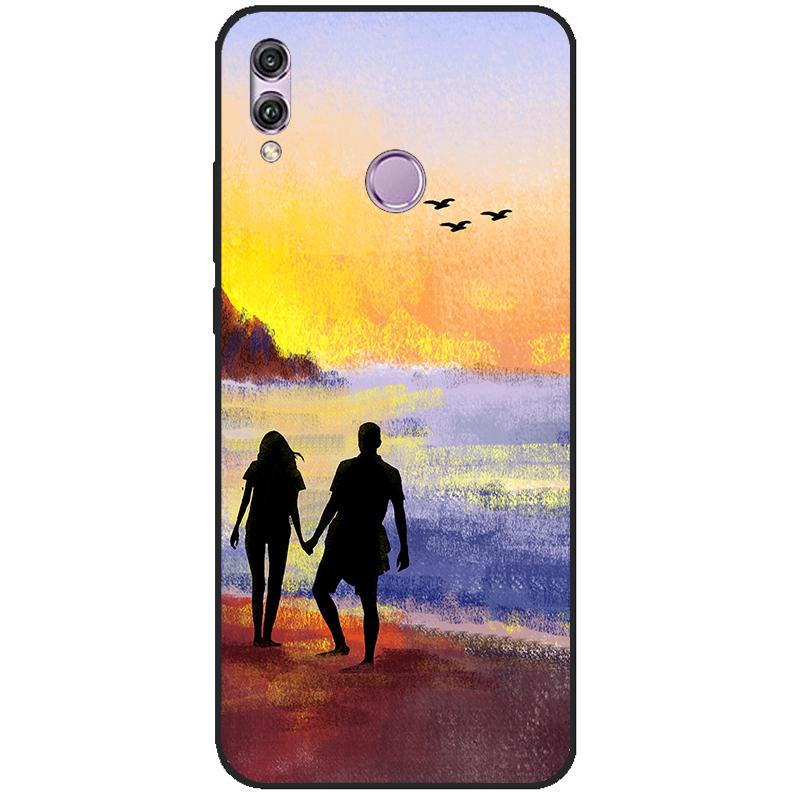For Honor 8X Case 6.5" TPU Fashion Cover For Honor 8X 8x Soft Silicone Phone Shell For Huawei Honor 8X 8 X Protective Case Coque