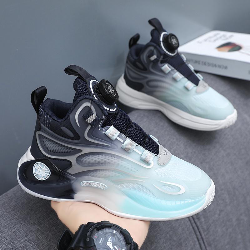 Детская дышащая и модная повседневная спортивная обувь большого размера — фото 9