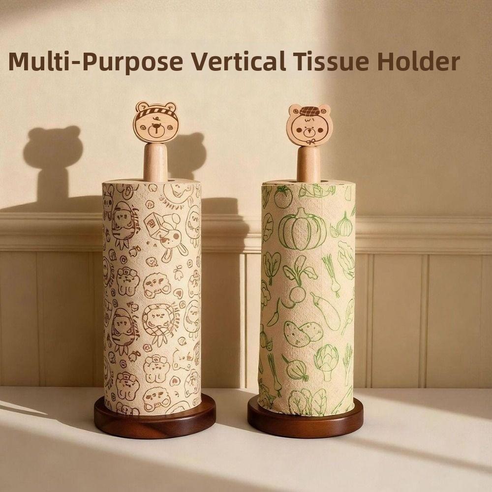 Stable Base Hair Tie Storage Rack Wooden Hair Clip Holder New Scrunchie Organizer
