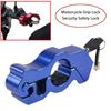 Handlebar Throttle Security Lock for Dirt Street Bikes Anti-Steal Lock Pull Rod