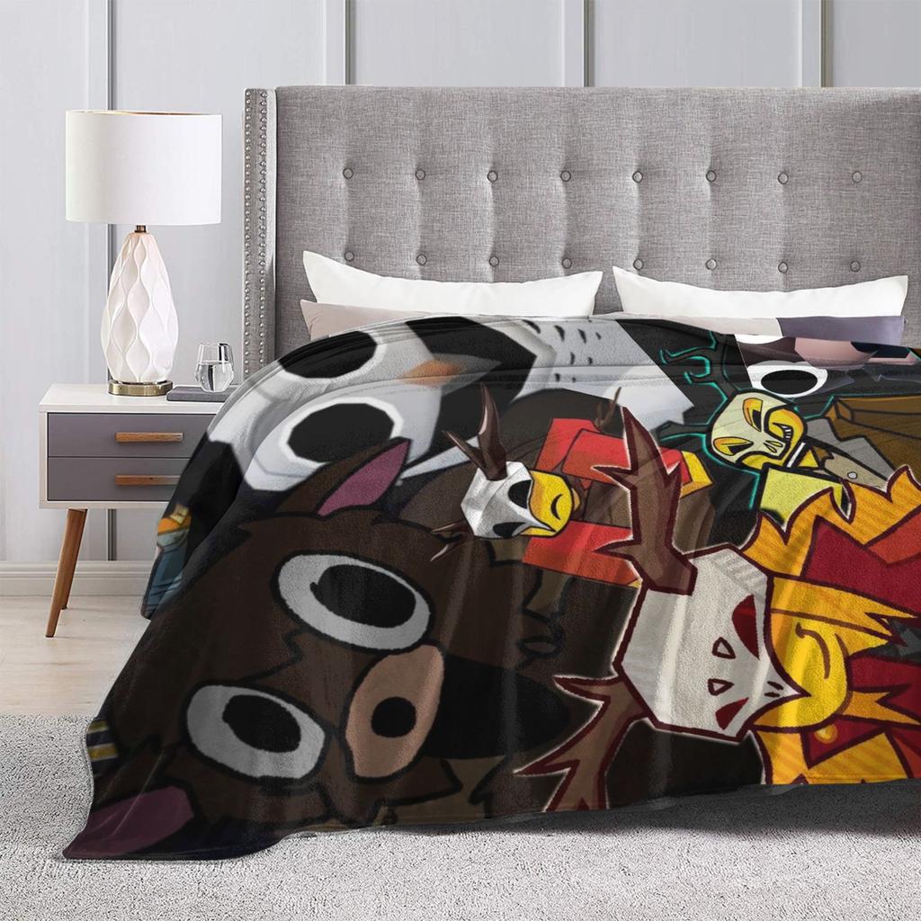 99 Nights In The Forest Game Blankets Quality Warm Soft Throw Blanket Winter Kids Couch Chair Sofa Bed Print Bedspread