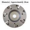 ABKY-Horse Hoof Trimming Disc For Livestock, Fits 4-1/2" And 5" Angle Grinders, Electric Hoof Repair Plate