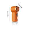 USB Charging Mini Portable Handheld Clip Fan 180-degree Rotating Head Highspeed Fan Portable Lightweight Mini Fan Handheld Fan