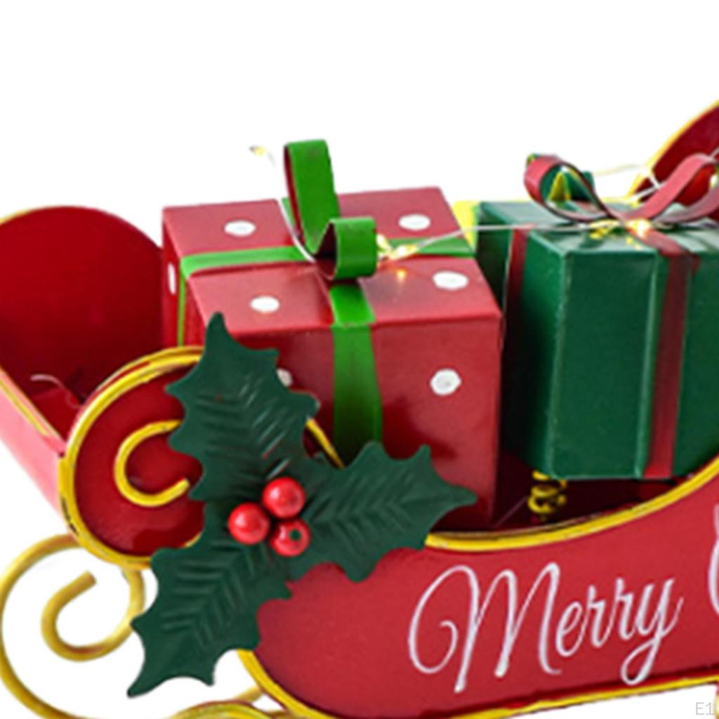 Svítící vánoční dekorace figurka dárek sběratelský vánoční dekor stolní středový prvek pro