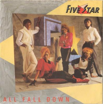 7inch Record FIVE STAR - All Fall Down PB40039 Tent, RCA 1985 UK Dance & Electronica Used