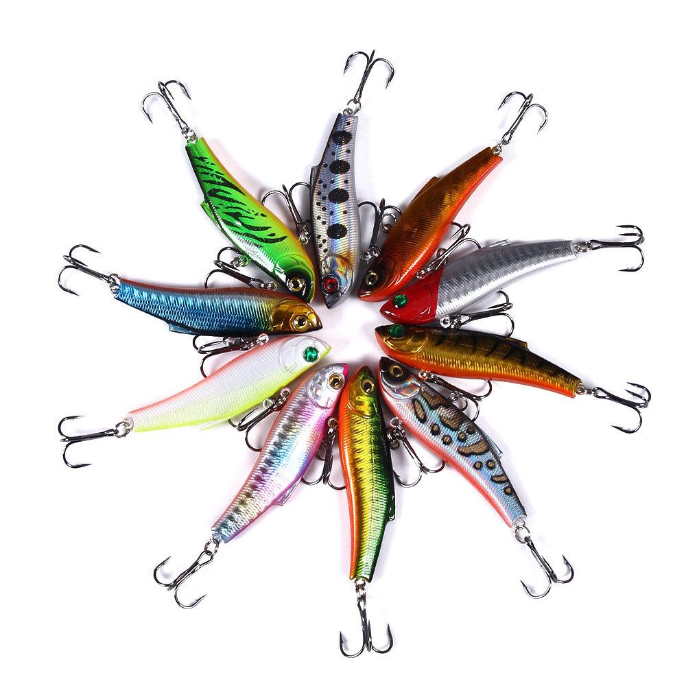 Fishing Lures Long Casting Rattlin Hard Fishing Lure 7cm 18g Winter VIB Rattlin Hook Fishing Sinking Vibra Lures Pencil Baits