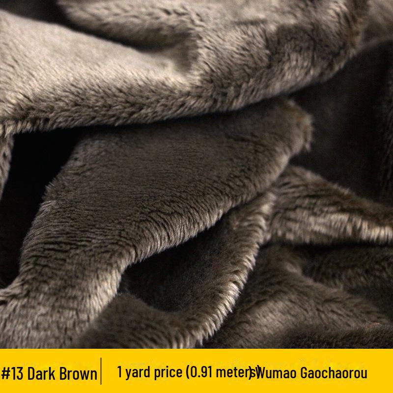 5mm Ultra-Soft Crystal Plush Fabric for Doll Pillows