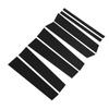 8PCS Pillar Post Cover Glossy Black High Gloss Mirror Effect Stylish Window Pillar Post Trim for Edg