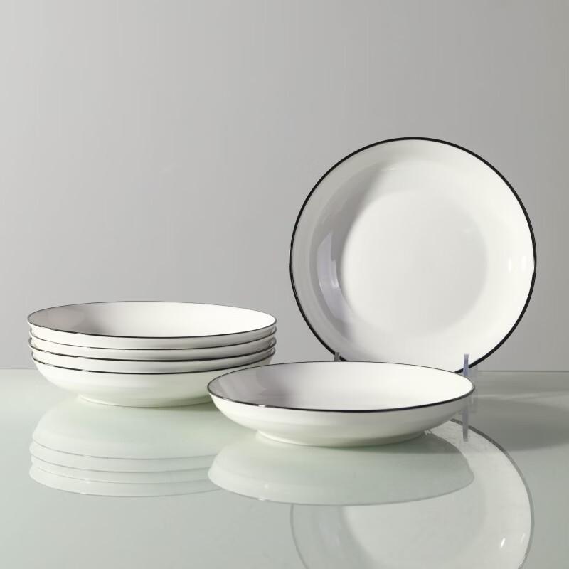 Hao Ya Jingdezhen Ceramic Deep Dinner Plates