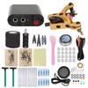 Complete Tattoo Coil Machine Kit Tattoo Silicone Practice Skin Repair Cream Tattoo Accessories