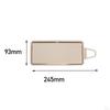 Car Vanity Mirror Interior Decorate Professional Wife Auto Supplies Girlfriend Durable Portable