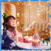FTS Star Galaxy Projector Night Light For Kids 360° Rotating Baby Ceiling Projector With Dimmable Light For Bedroom