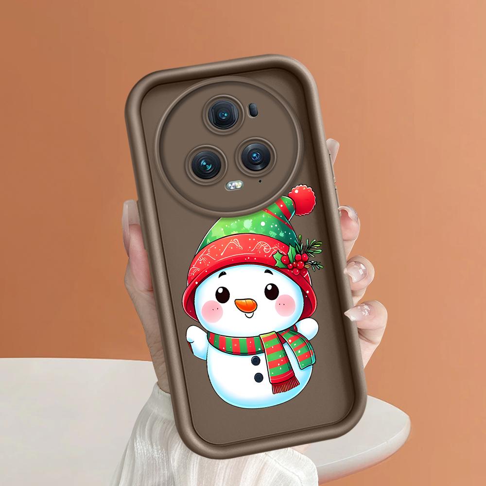 

Мягкий силиконовый квадратный чехол с рисунком лестницы для телефона, полное покрытие, противоударный защитный резиновый чехол для камеры для Huawei Honor Huawei Nova Y90 коричневый