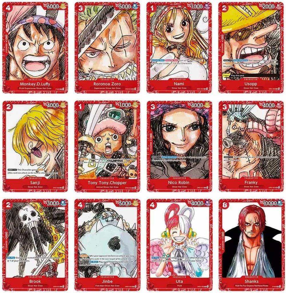 Bandai Premium Card Collection Film Red Edition One Piece Card Game
