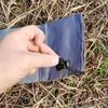Outdoor Camping Tent Pegs Storage Case Drawstring Carrying Pouch for Trekking Canopy Fishing Hiking