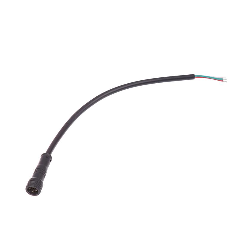 2Pin 3Pin 4Pin Male Cable Wire Plug Led Connector Jack Black Cable Wear Resistant Wire For Car Waterproof Socket Power Cord