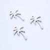 Set of 5 Fashionable Coconut Tree Charm Adornments Fashion Accessory for Personalizing Necklaces and Bracelets