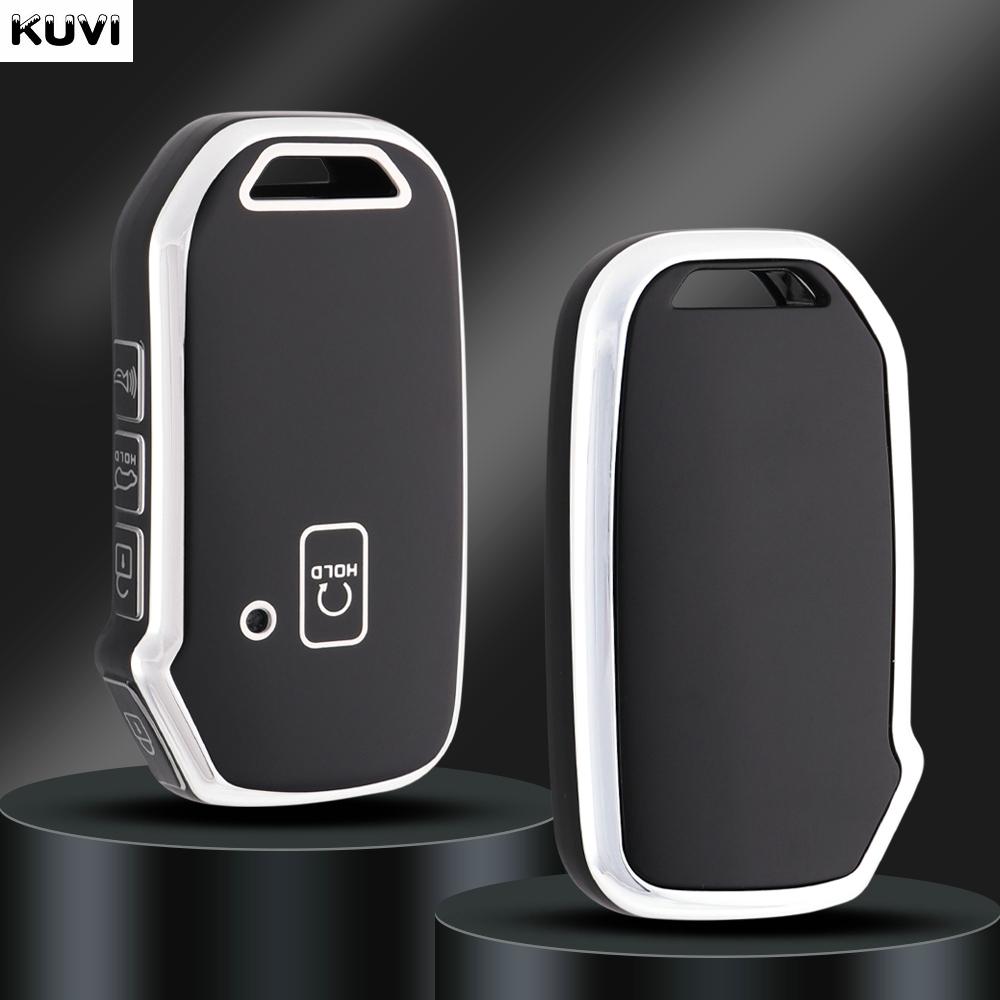 3 5 Buttons Tpu Car Smart Key Case For Kia Telluride Sx Sportage R K5 Gt Line Seltos Key Cover Shell Fob Bag