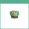 For 810 Tfv8 Drip Tip Resin Starry Sky Style Cigarette Holder For Vaping Enthusiasts