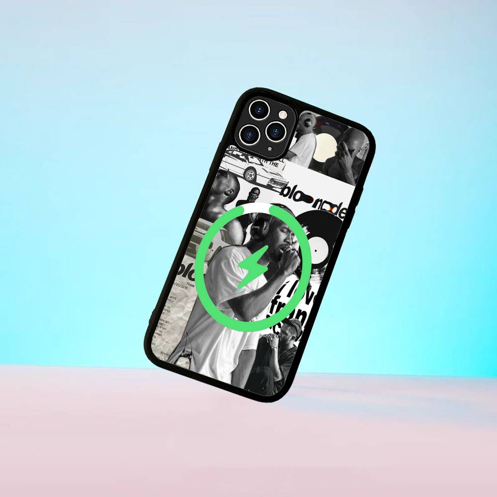 Singer F-Frank O-Ocean Phone Cover For IPhone 17 16 15 14 13 12 11 Pro Max Mini For Magsafe Magnetic Wireless Charge
