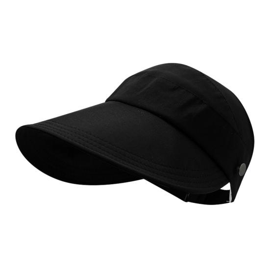 Empty Top Sun Hat for Women, Adjustable Straps Extended Brim Outdoor Hat, Lightweight Breathable Sun Protection Hat for Sports And Exercise