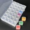1PC 28/56 Grids DIY Diamond Painting Tools Storage Box Diamond Embroidery Accessories Organizer Case Painting Storage Containers