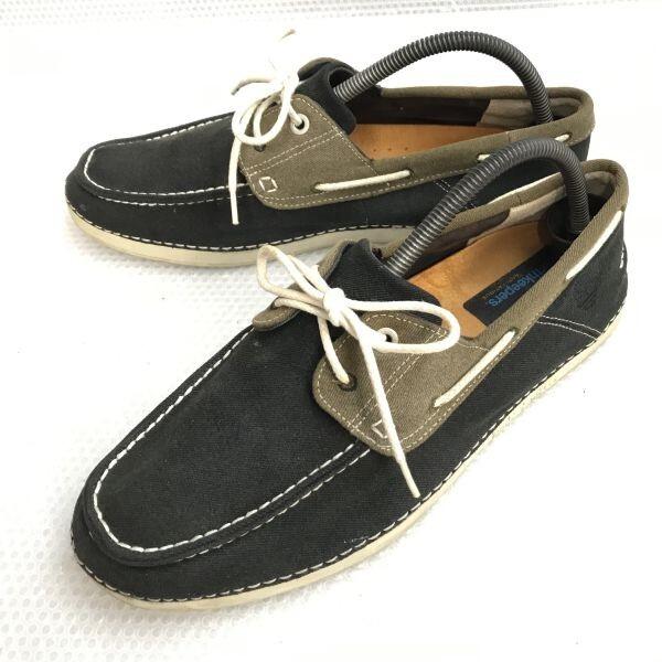 

Timberland Deck Shoes Men’s 9.5M 27.0-27.5 Black Loafers Moccasin Sneakers(USED)