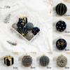 Snowflake Decoration Plastics Christmas Tree Balls Colorful Shatterproof Ball Ornament Set Big Creative Hanging Pendants Home
