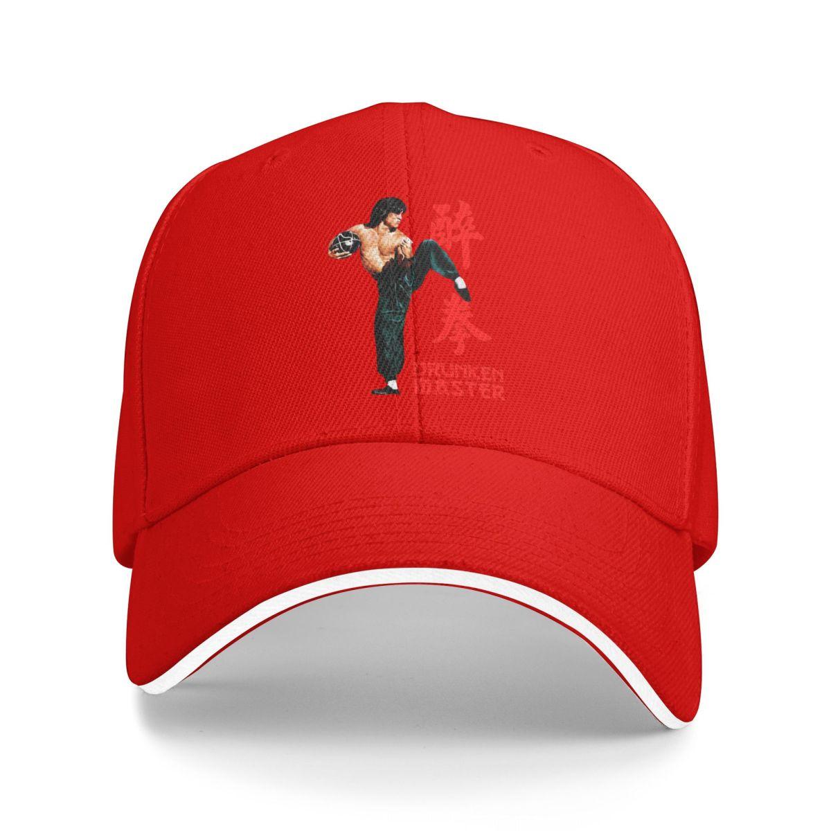Baseball Caps Drunken Master Jackie Chan Kung Fu Movie Funny Casquette Unisex Women Casual Summer Caps One Size