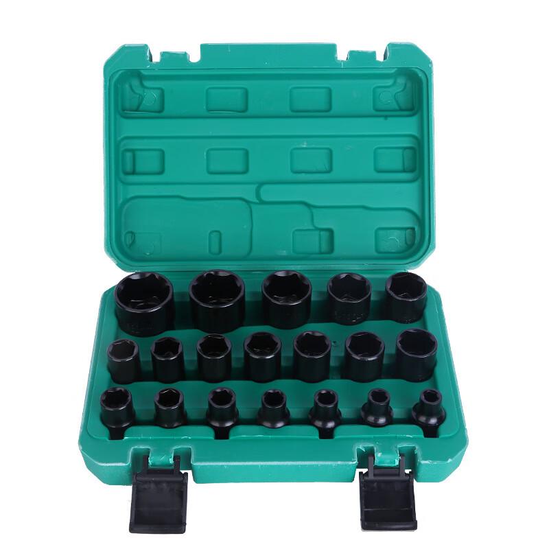 Laibang 19-Piece 1/2-Inch Air Impact Hex Socket Set