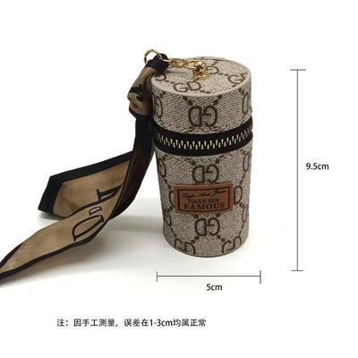 Alte Blume Wechselgeldbeutel neue kleine Tasche Anhänger Kopfhörertasche Mund rote Umschlag Mini Schlüsselanhängertasche
