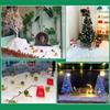 Christmas Simulation Snow Blanket Thickened Snow Cotton Artificial Snowflake Snow Scene Arrangement Decoration