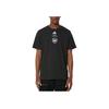 adidas Arsenal Labrums T-Shirt Graphic Print Crew Neck Short Sleeve Men Tops Black JI9435