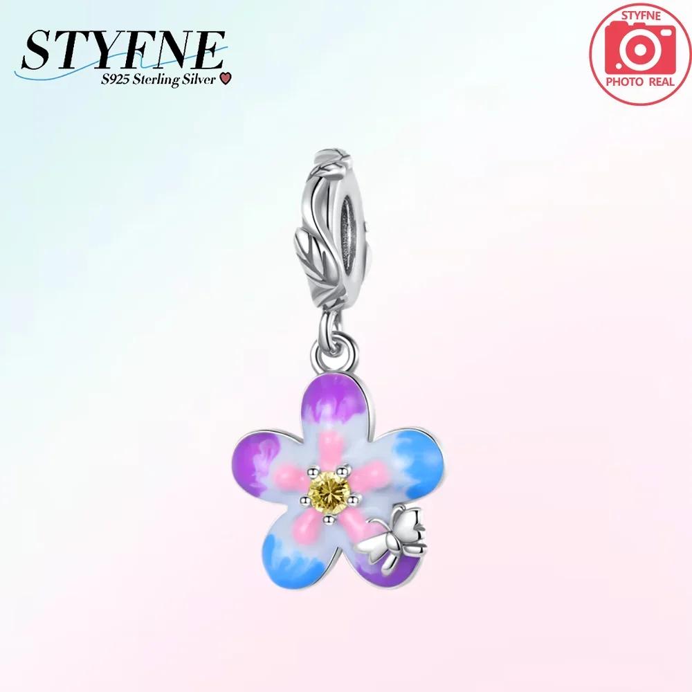 Charms Plata Originales Polychromatic Beads For Charms Real Copper Fashion Bracelet Beads Jewellery Producing Women'S Gift