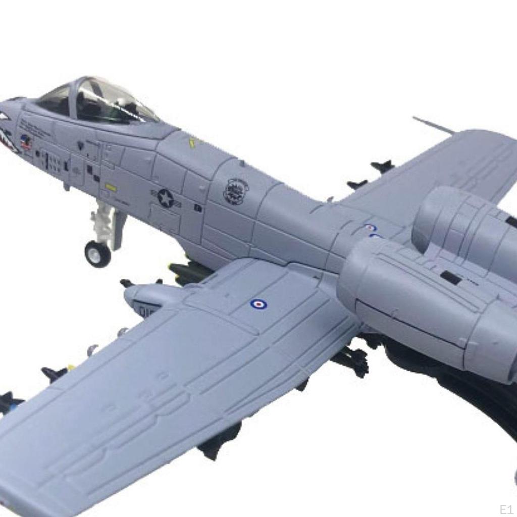 1/100 Fighter Model Airplane Display Collection Realistic Souvenir Ornament Plane Figurine for
