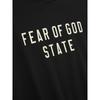 Fear of God Essentials T-shirt w stylu lat 90. Czarny Unisex Top 125SP254470F