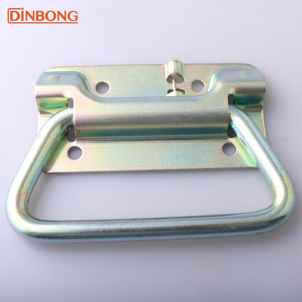 LS604 Stainless Steel Spring-Folding Movable Handle for Toolbox and High Voltage Cabinet