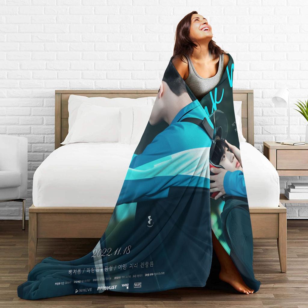 Weak Hero Korean Tv Series Flannel Blanket Winter Soft Warm Throw Blanket for Boy Girl Home Decor Funny Bedspread Sofa Bed Cover