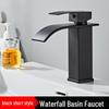Nordic Black Copper Core Waterfall Faucet
