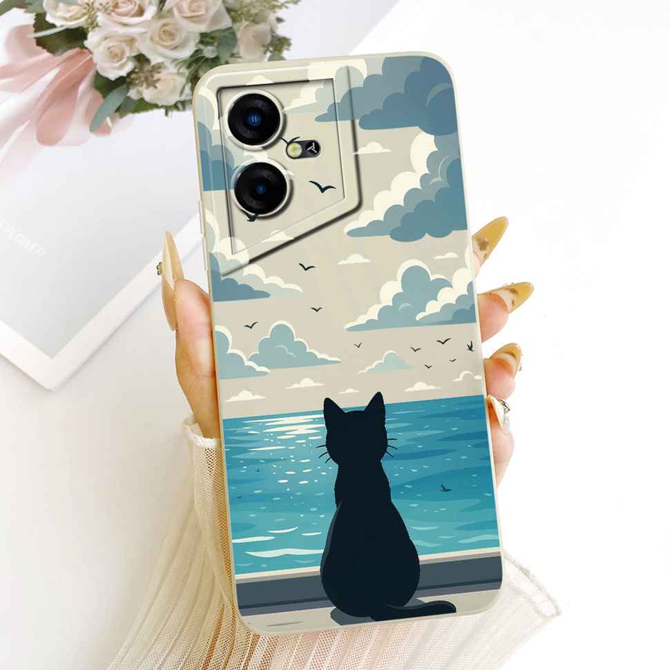For Tecno Pova Neo 3 Case BOOk Sunflower Soft Silicone Back Cover For Tecno PovaNeo3 Neo3 LH6n Protective Shell Capa