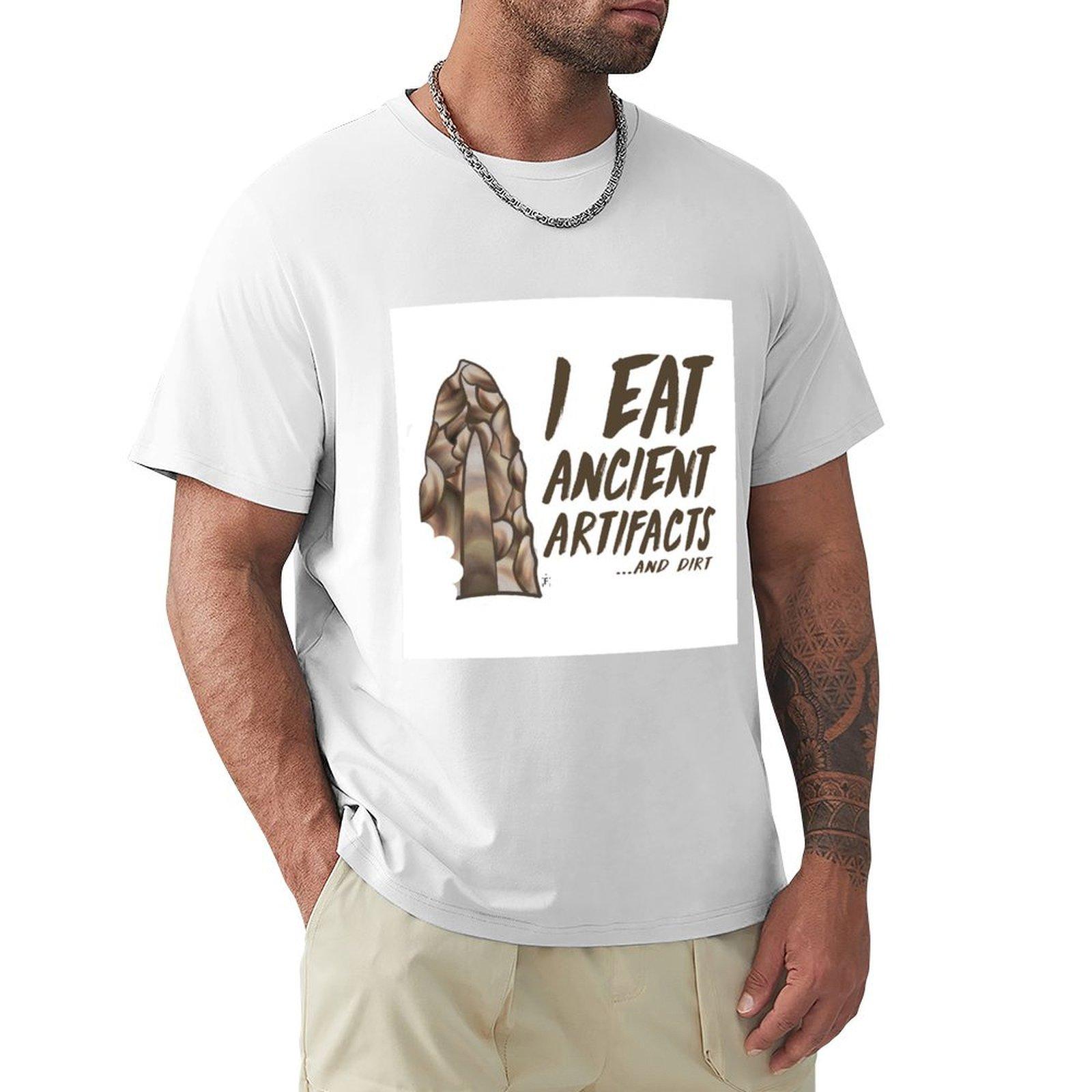I Eat Ancient Artifacts Tshirt Holiday Lightweight Tshirt S