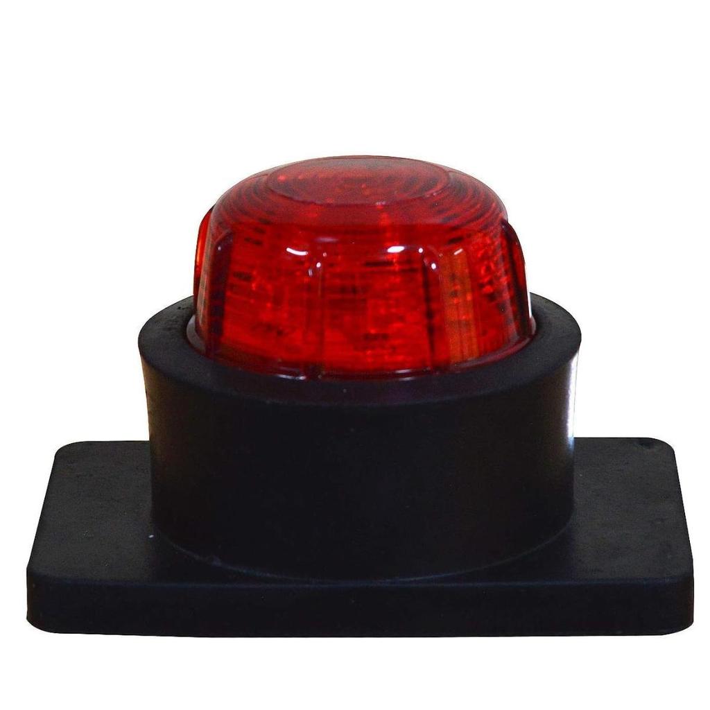 APSMOTIV Pár červených obrysových světel s 12V žárovkami Vhodné pro nákladní vozidlo přívěs