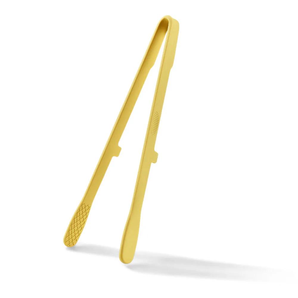 1Pcs Silicone Toast Tongs Kitchen Accessories Trivet Tongs for Kitchen Tongs Non-slip Cooking Clip Clamp BBQ Salad Tools Grill