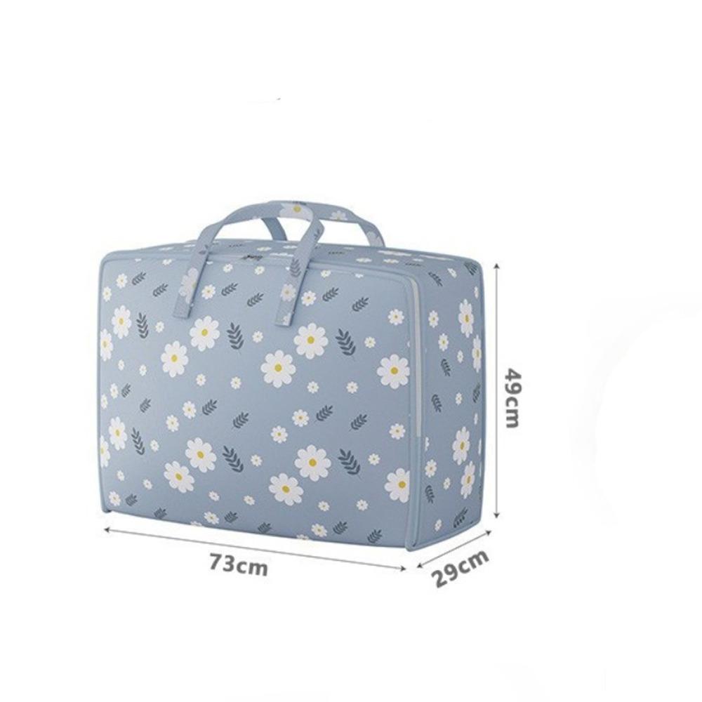With Handle Quilt Storage Bag Foldable Moving Storage Quilt Bag for Home