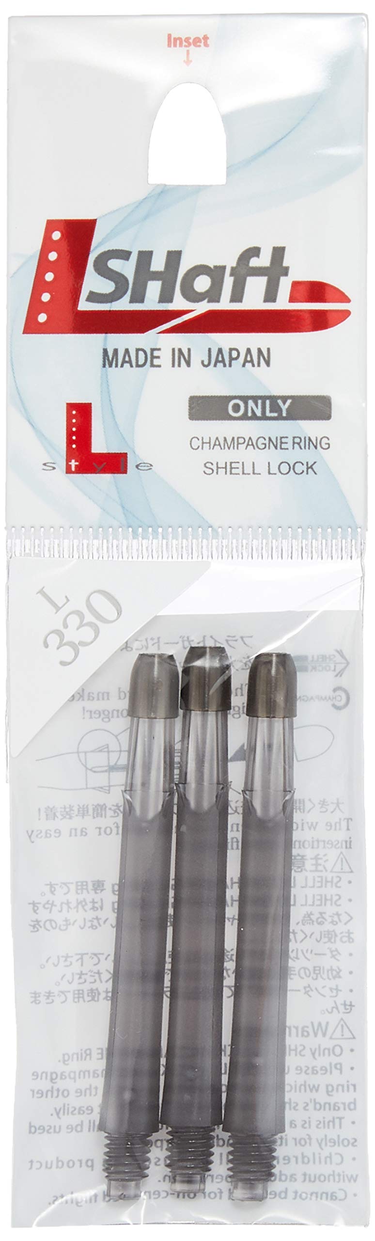 L-style L-shaft shaft clear black 330