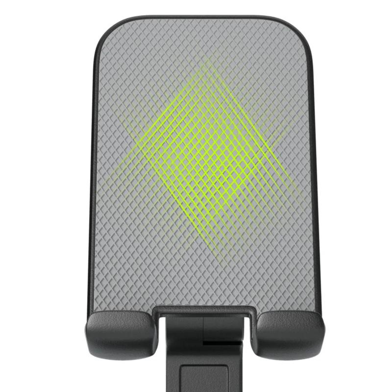 Trzy sekcje Składany uchwyt na telefon komórkowy na biurko do tabletu iPhone iPad Elastyczny stół na biurko Regulowany stojak na smartfony komórkowe