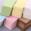 100 Sheets Assorted Color Kraft Paper Gift Boxes Easy Closure Sturdy Build for Party Favors Wedding Birthday Gift Packaging