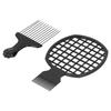 Hair Pick Comb Fist Wide Teeth Afro Twist Comb Barber Hairdressing Tool for Hair Salon